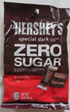 Hershey Special Dark Zero Sugar 12/3oz Bag BB: 07/2024 UPC: 034000270217